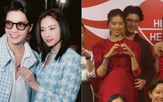 Huy Trần 'si mê' vợ, không rời Ngô Thanh Vân nửa bước tại sự kiện