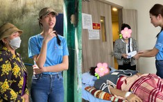 Hoa hậu Lương Thùy Linh hỗ trợ viện phí cho hai mẹ con bị thương nặng sau trận mưa lớn tại Phú Yên