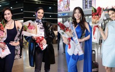 Miss Charm Pakistan lạc hành lý, dàn thí sinh đến Việt Nam: BTC tặng hoa đỏ sang trọng chứ không phải cúc vàng
