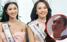 Xuất hiện clip hoa hậu Mai Phương 'thái độ' với á hậu Phương Nhi, nhìn biểu cảm còn tưởng 'Miss War'
