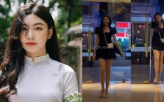 Công chúa nhà MC Quyền Linh diện váy ngắn khoe đôi chân dài như siêu mẫu