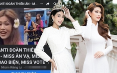 Lại dính tam tai, hoa hậu Thiên Ân bất ngờ bị lập group anti với những ngôn từ xúc phạm nặng nề
