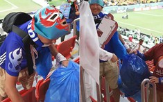 CĐV Nhật Bản gây sốt với hình ảnh cực đẹp tại World Cup 2022
