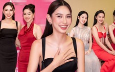Trước thềm Chung khảo, Thùy Tiên bất ngờ đột nhập hậu trường tiếp sức dàn thí sinh Hoa hậu Việt Nam 2022