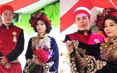 Dương Lâm khoe trọn ảnh đám cưới với Quỳnh Quỳnh, trang phục cô dâu chú rể 'chiếm trọn spotlight'