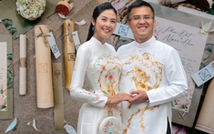 Hoa hậu Ngọc Hân tự tay thiết kế 1000 thiệp cưới thủ công, chính thức định ngày tiến hành hôn lễ
