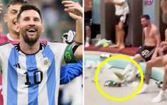 Messi có hành động ăn mừng phản cảm ở World Cup 2022