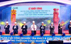 Khởi công và động thổ 3 Cụm công nghiệp tại Thái Nguyên