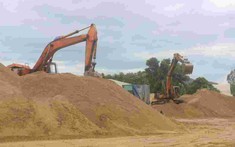 Thiếu hụt trầm trọng nguồn cung cát xây dựng