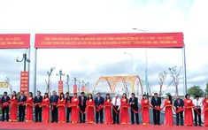 Vĩnh Long: Khánh thành cầu Cái Cam dự án đường Võ Văn Kiệt