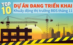 Top 10 dự án đang triển khai khuấy động thị trường bất động sản tháng 11