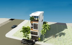 Kiến trúc sư tư vấn thiết kế nhà ống hiện đại 4 tầng 4x12m