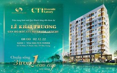 VCN khai trương Căn hộ mẫu CT1 Riverside Luxury tại thành phố Nha Trang