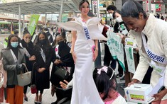 Mặc kệ Miss Grand 'chê' các cô gái châu Phi, Miss International có hành xử 'chuẩn 10 điểm' với lục địa này