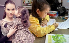 Hồng Quế tức giận, xé vở vì con gái viết xấu: 'Đừng chọc vào máu điên của mẹ'