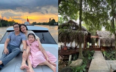 Vân Trang vừa 'bỏ túi' thêm villa miệt vườn hoành tráng chỉ để làm chỗ vui chơi cho các con