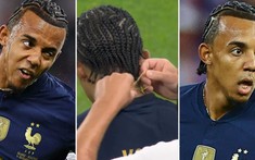 Cầu thủ ĐT Pháp đeo dây chuyền đá World Cup vì quá mê tín