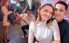 Tiktoker Đạt Phong cầu hôn Linda Ngô: 'Ngày xưa hứa 5 triệu follow mới cầu hôn, nay mới 4 triệu 7 mà đã nhận quà lớn rồi'