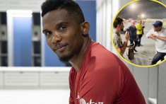 Thích làm 'giang hồ', Chủ tịch LĐBĐ Cameroon Samuel Eto'o đánh người ở World Cup