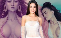 Hà Nhi tung loạt ảnh bản thân ở đa vũ trụ, vòng 1 'khủng' muốn bung cả khuy áo