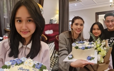 Con gái Minh Tiệp gây xôn xao vì giống Trúc Anh 'Mắt biếc' đến từng cen-ti-mét
