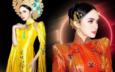 Hương Giang 'lăng xê' áo dài nhiệt tình trên đất Thái, nhan sắc vẫn 'bén' như đăng quang mới hôm qua