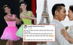 Phan Hiển tung ảnh diện váy hồng, tiết lộ lý do chọn màu dresscode cho đám cưới khiến fans cười nghiêng ngả