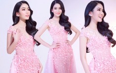 Phương Anh chốt vay dạ hội chính thức tại chung kết Miss International: Tone hồng quá hợp đội vương miện 'Hoa anh đào'