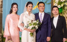 Đỗ Mỹ Linh rạng rỡ dự đám cưới Ngọc Hân, mọi sự chú ý đổ dồn vào vòng 2 của nàng hậu