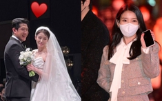 IU phát biểu cực kỳ cảm động trong đám cưới Jiyeon (T-ara), 'ca sĩ đám cưới' Lee Hong Ki tiếp tục hát chúc mừng
