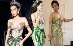 Bất ngờ xuất hiện hoa hậu Thùy Tiên 'lậu': Fans 'choáng' không phân biệt được đâu là phiên bản thật?