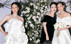 Tiệc cưới Dương Mỹ Linh giới hạn 60 khách: Sao Việt diện dresscode sang chảnh, Hà Kiều Anh khoe nhan sắc không tuổi