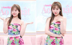 Hari Won 'tố' ông xã Trấn Thành toàn xài ké mỹ phẩm của vợ ngay trên sóng truyền hình