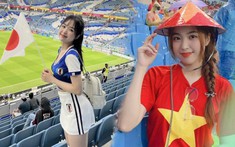 Hot girl Lê Phương Anh cổ vũ đội nào đội đó thua, được xem 'nặng vía' nhất mùa World Cup là ai?