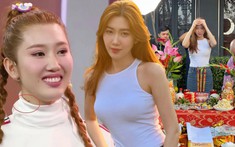 Thúy Ngân trở lại công việc sau khi điều trị vết thương ở cổ, nhan sắc lên hương ra sao?