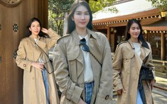 Á hậu Phương Anh lấy lại thần sắc tươi tắn sau cú shock out top 15 Miss International 2022