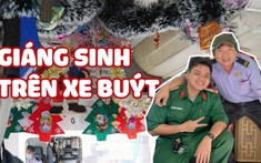 Độc lạ Sài Gòn: Xe buýt “chở” Giáng sinh, có cả tuyệt chiêu khuyến mãi tích lũy đổi quà