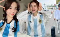 Phương Ly, Phí Phương Anh “lên đồ” cổ vũ Argentina, Quốc Trường sang tận Qatar trước thềm chung kết World Cup 2022?