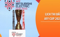 Lịch AFF Cup 2022: ĐT Việt Nam đá mấy giờ, ngày nào?