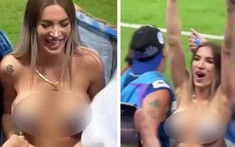 Nữ CĐV Argentina khỏa thân mừng Messi vô địch, Qatar truy lùng để bỏ tù
