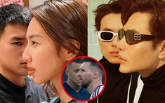 Đu trend chụp ảnh giống Messi và Mbappe: Dương Lâm cực ngầu, Thuỳ Tiên gây cười vì gương mặt căng đét