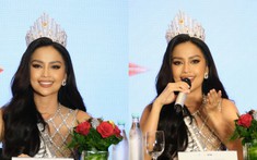 Ngọc Châu tuyên bố đã đi thi là phải đặt mục tiêu vương miện, nổ phát súng bắt đầu 'cuộc chiến' Miss Universe 2022
