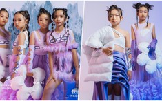 Dàn mẫu nhí khoe visual thu hút trong loạt thiết kế của Ada Anh Trương