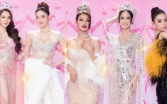 Ngũ đại hoa hậu Tiểu Vy - Thiên Ân - Bảo Ngọc - Mai Phương - Lương Linh đọ sắc bất phân thắng bại trên thảm đỏ Hoa hậu Việt Nam 2022