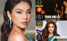 Lọt Top 100 gương mặt đẹp nhất thế giới, Thảo Nhi Lê ngậm ngùi xếp sau Á hậu Miss Grand - Engfa Waraha