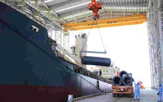 Thép dài của “Vua thép Việt” lần đầu xuất sang châu Âu