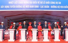 Khởi công tuyến đường bộ gần 6.000 tỉ đồng tại Nam Định