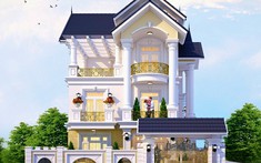 Tư vấn thiết kế biệt thự 3 tầng phong cách mái Thái, diện tích 270m2