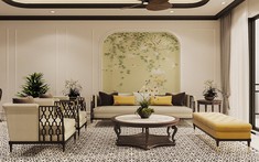 Indochine ''Độc Bản'' cho chủ nhân căn nhà phố yêu thích màu tím