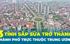 3 tỉnh nào dự kiến sẽ lên Thành phố trực thuộc Trung Ương?